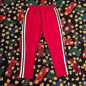 Mens FOREVER 21 Side Striped Track Pant Sweatpants / Size L